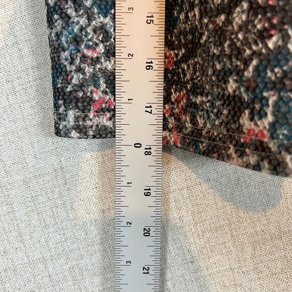 ADIDAS Primegreen Skirt Sz L Flouncy Floral Midi Skirt Multicolor Athleisure Y2k - Picture 11 of 11